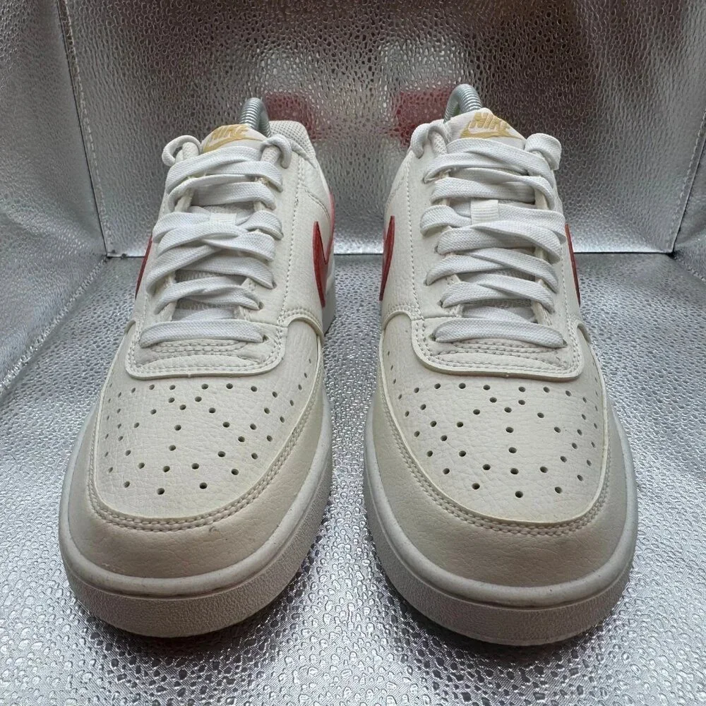 Size 8 - Nike Court Vision Low Next Nature Summit White Sneaker Shoes DH3158-104